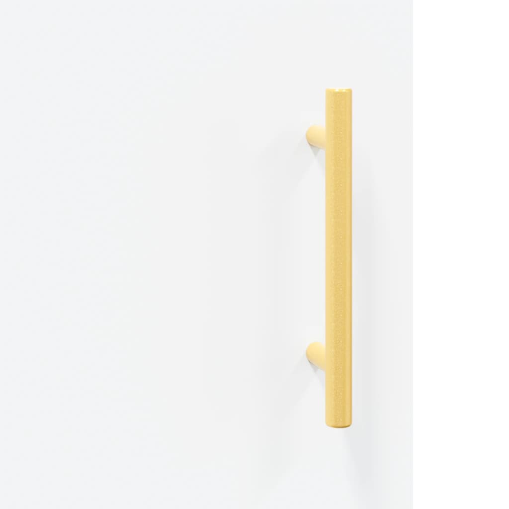 skænk 100x36x60 cm konstrueret træ hvid