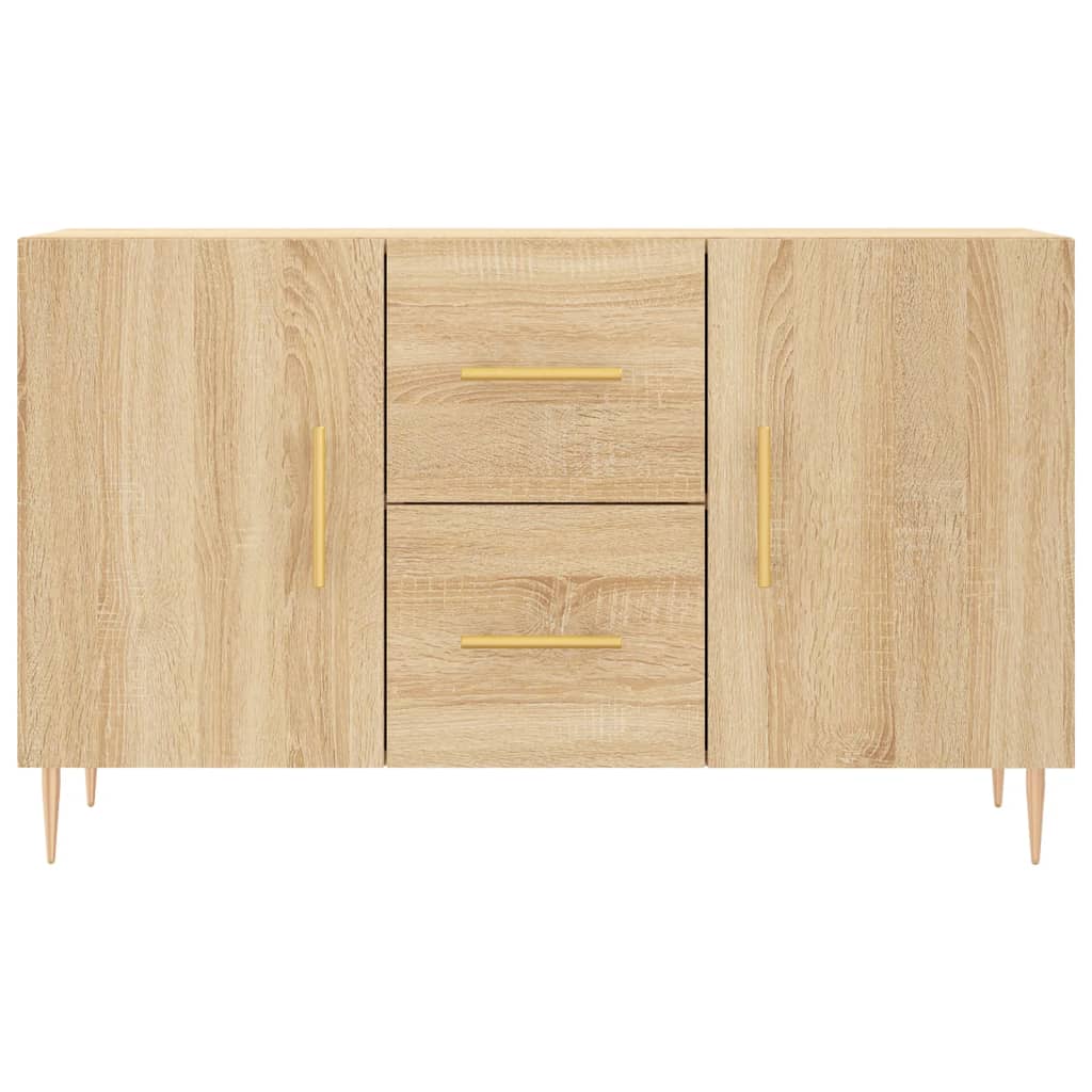 skænk 100x36x60 cm konstrueret træ sonoma-eg