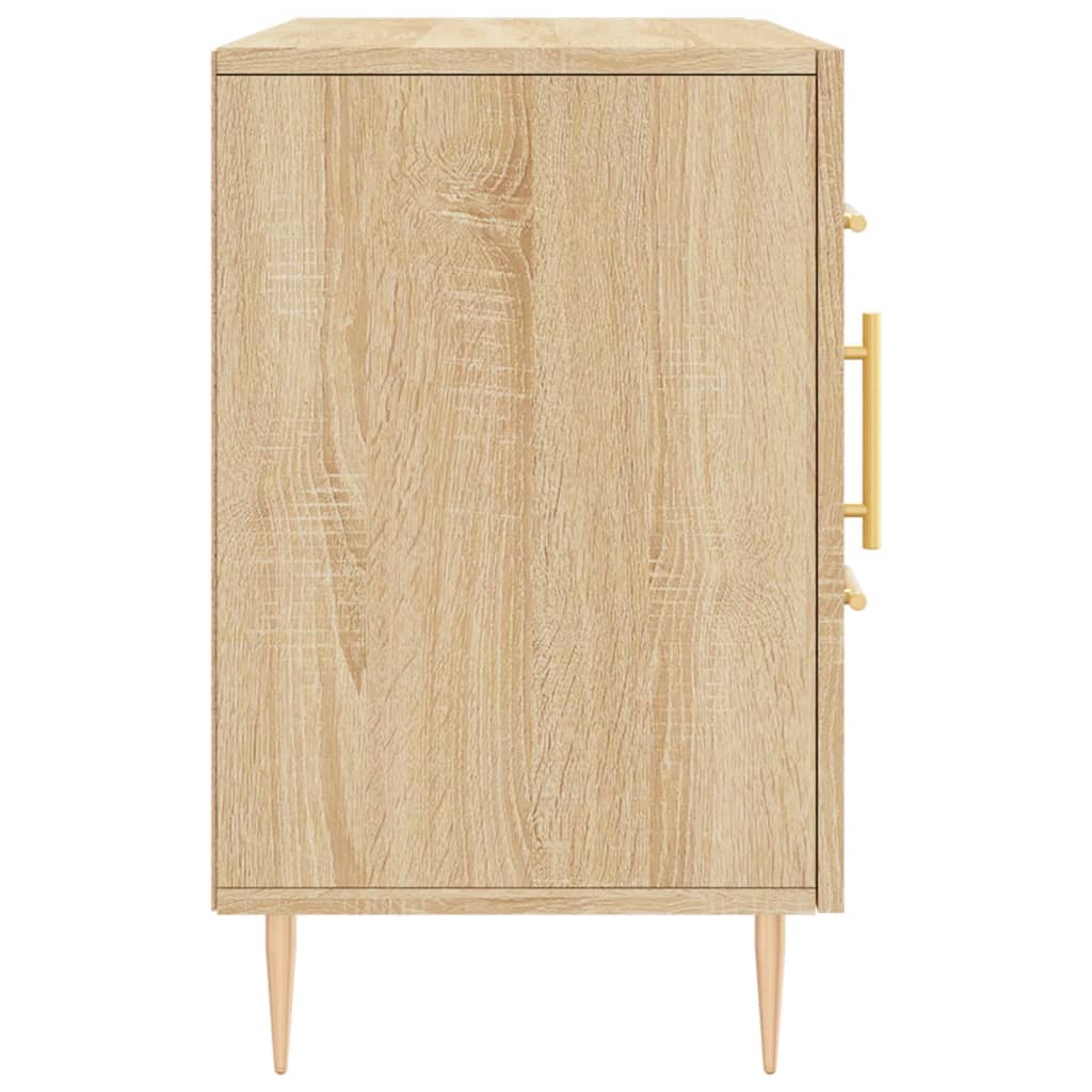 skænk 100x36x60 cm konstrueret træ sonoma-eg