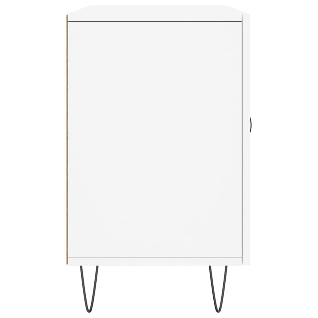 skænk 100x36x60 cm konstrueret træ hvid