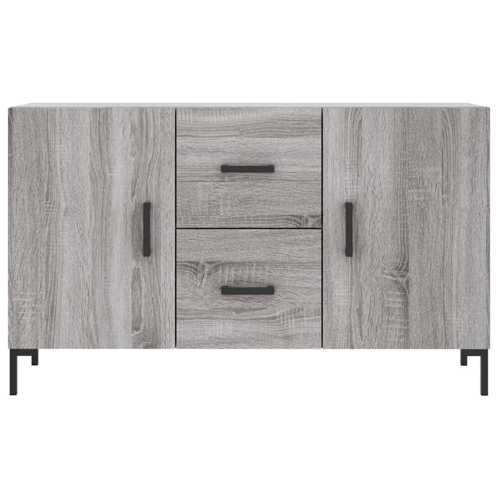 skænk 100x36x60 cm konstrueret træ grå sonoma-eg