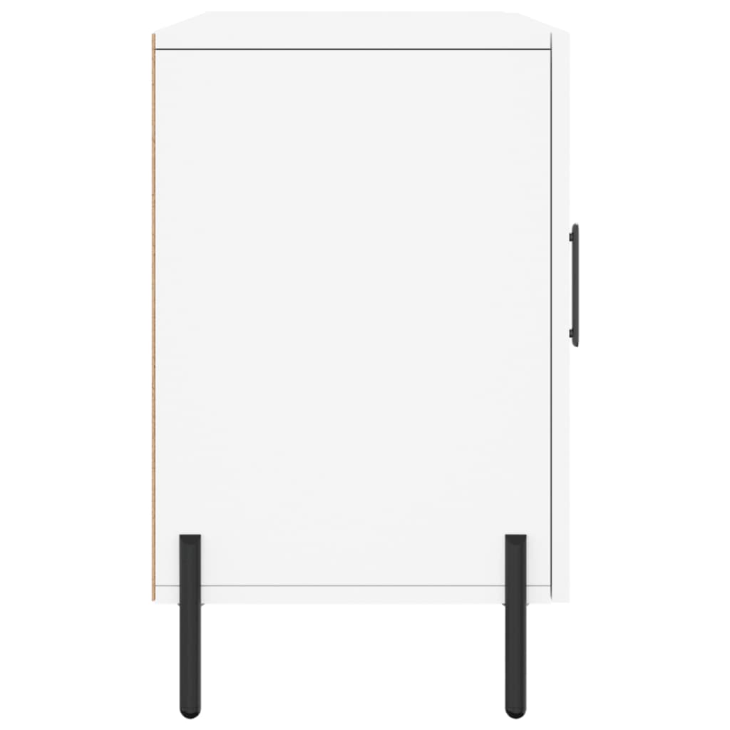 skænk 100x36x60 cm konstrueret træ hvid