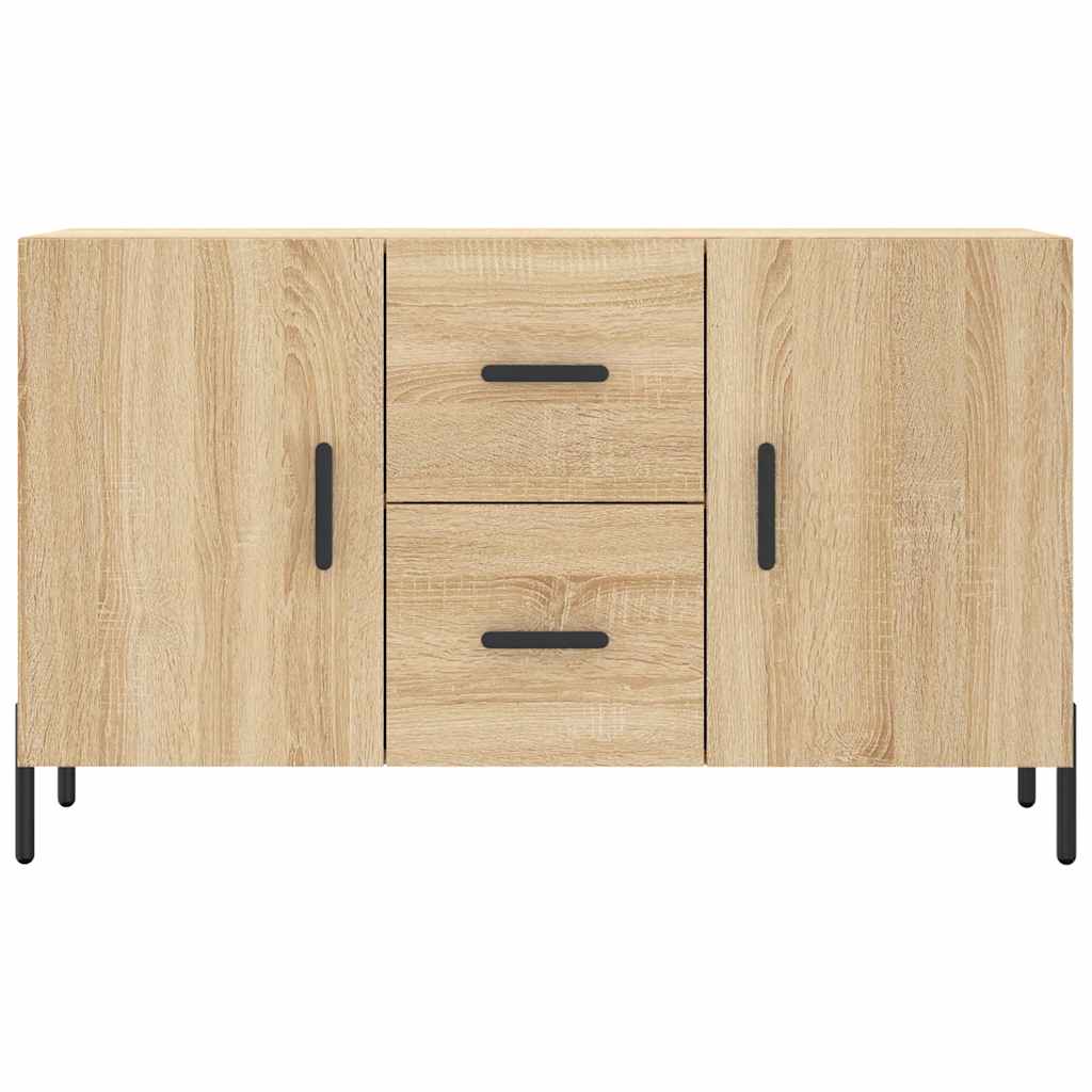 skænk 100x36x60 cm konstrueret træ sonoma-eg