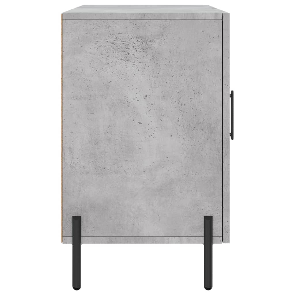 skænk 100x36x60 cm konstrueret træ betongrå