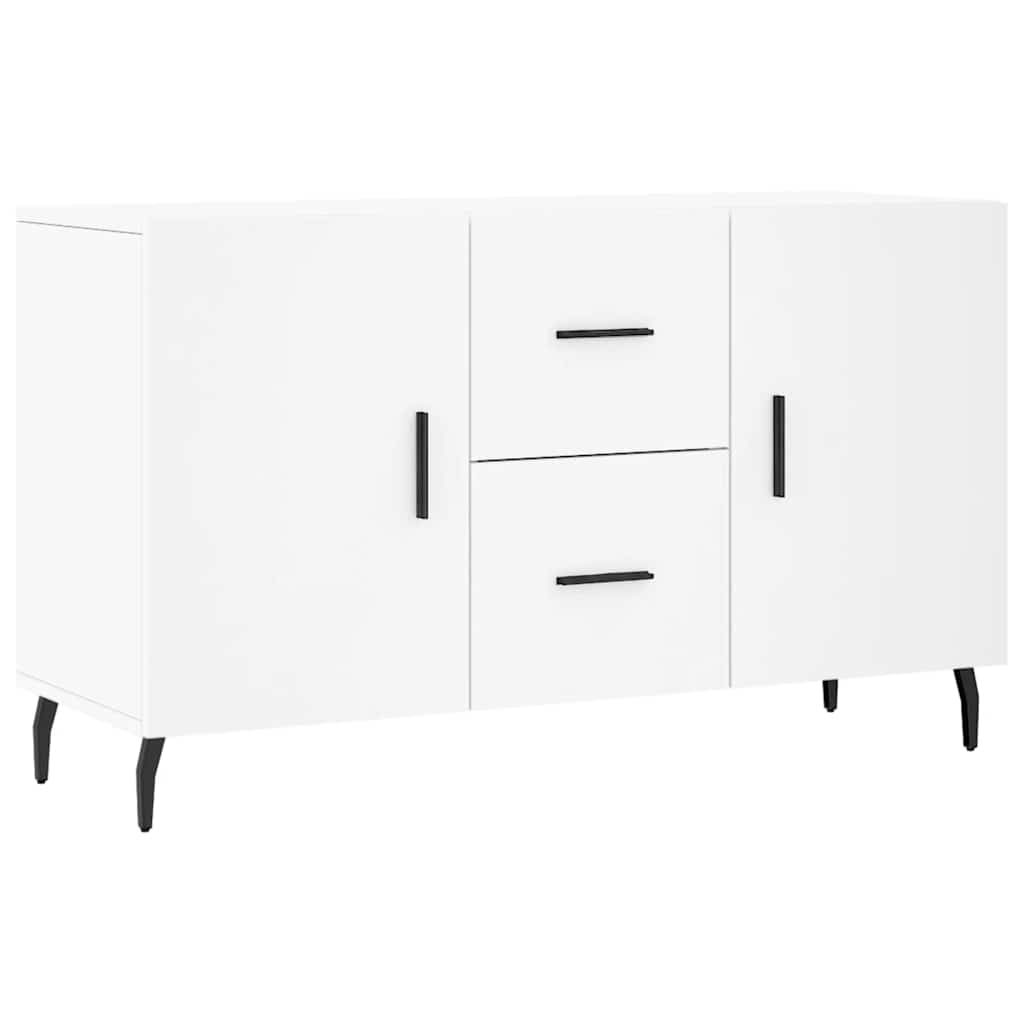 skænk 100x36x60 cm konstrueret træ hvid