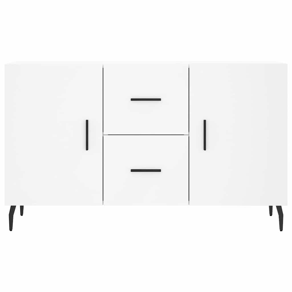 skænk 100x36x60 cm konstrueret træ hvid