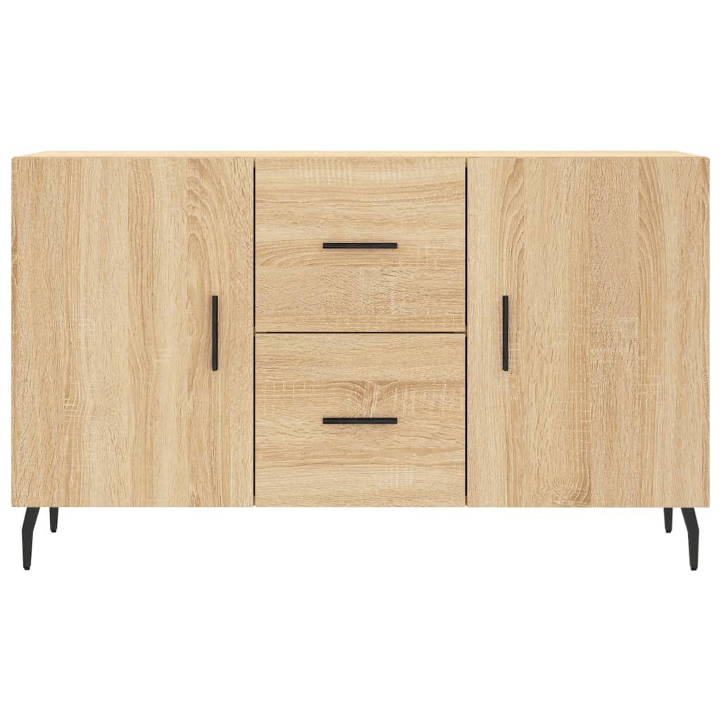 skænk 100x36x60 cm konstrueret træ sonoma-eg