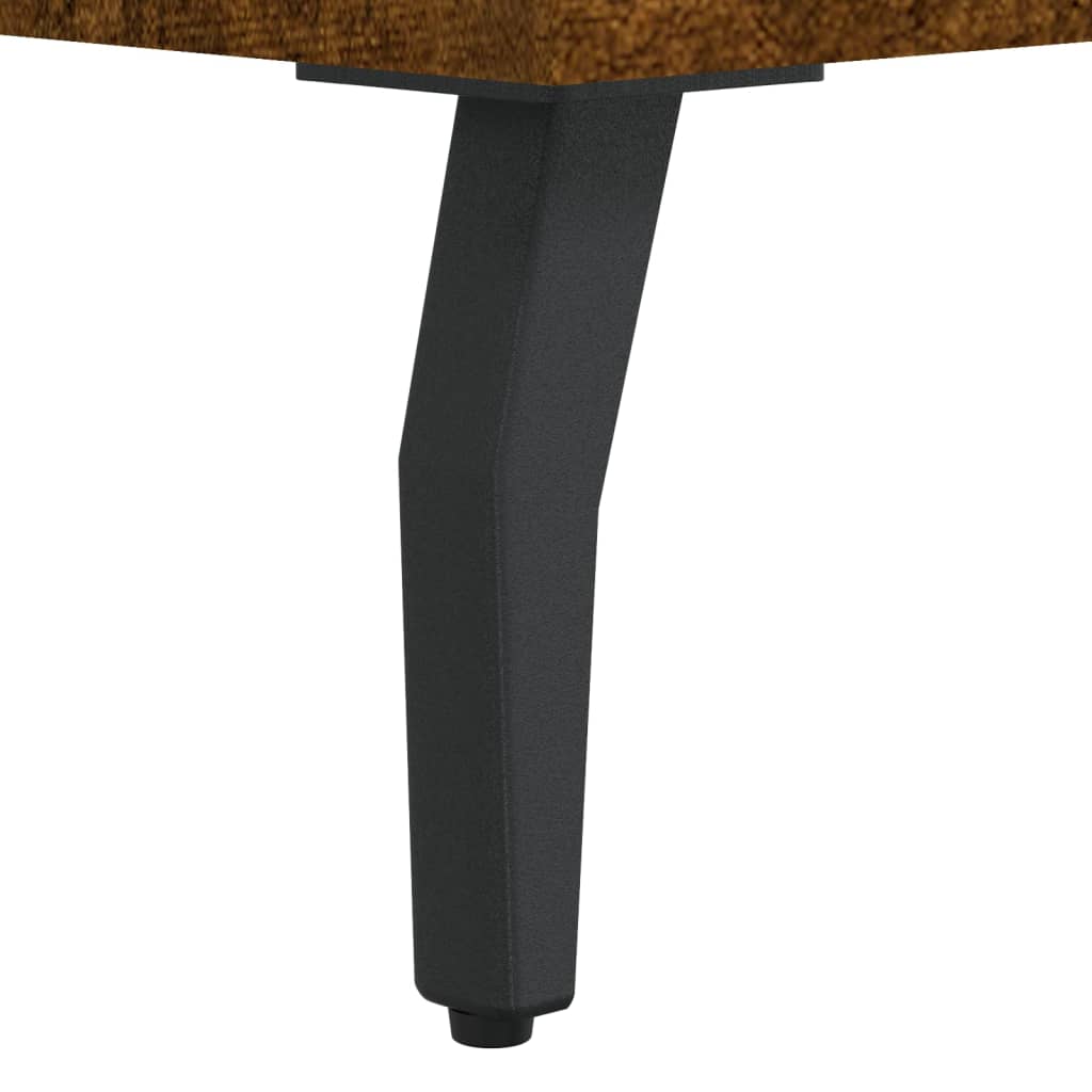 skænk 100x36x60 cm konstrueret træ røget egetræsfarve