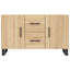 skænk 100x36x60 cm konstrueret træ sonoma-eg