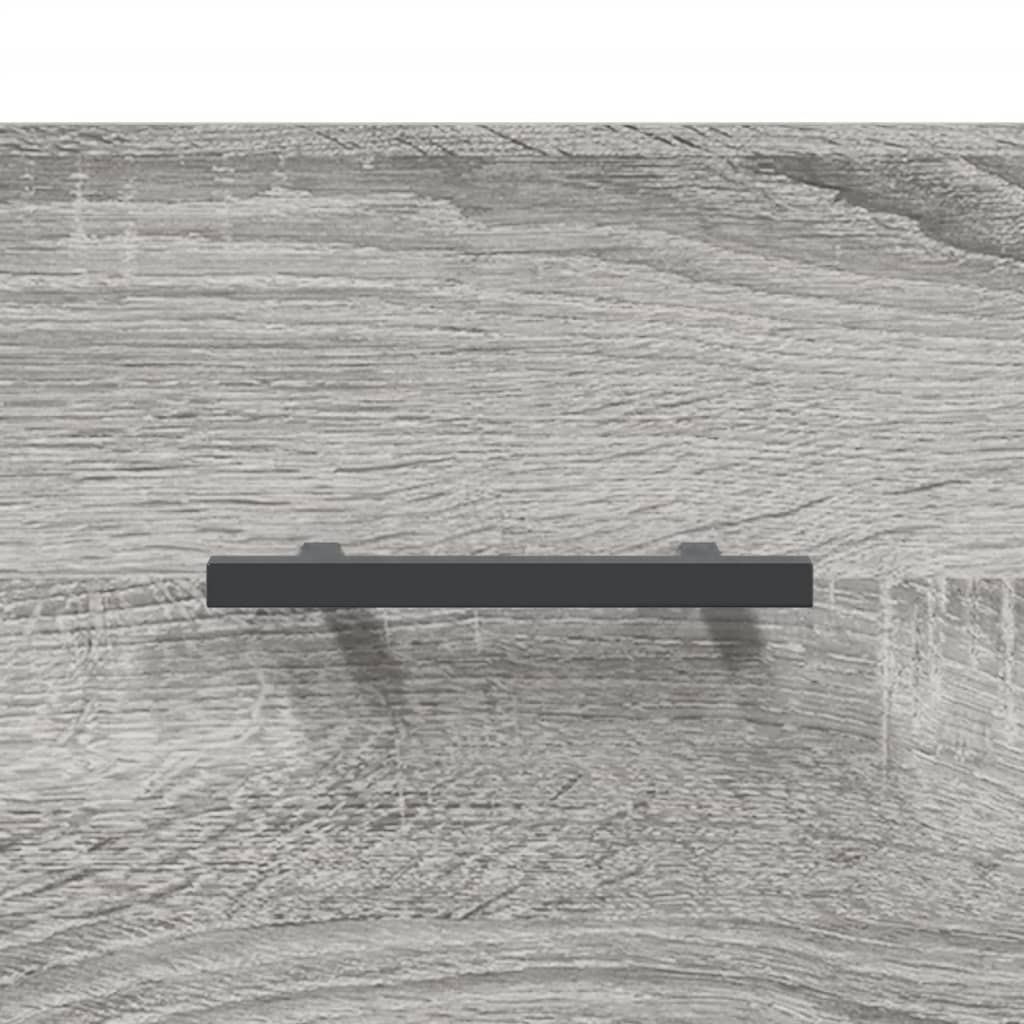 skænk 100x36x60 cm konstrueret træ grå sonoma-eg