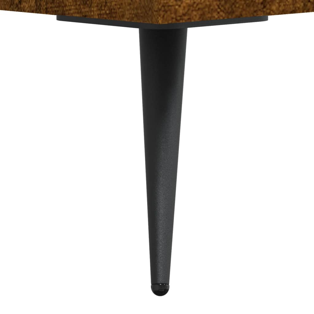 skab 69,5x31x115 cm konstrueret træ røget sonoma-eg