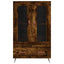 skab 69,5x31x115 cm konstrueret træ røget sonoma-eg