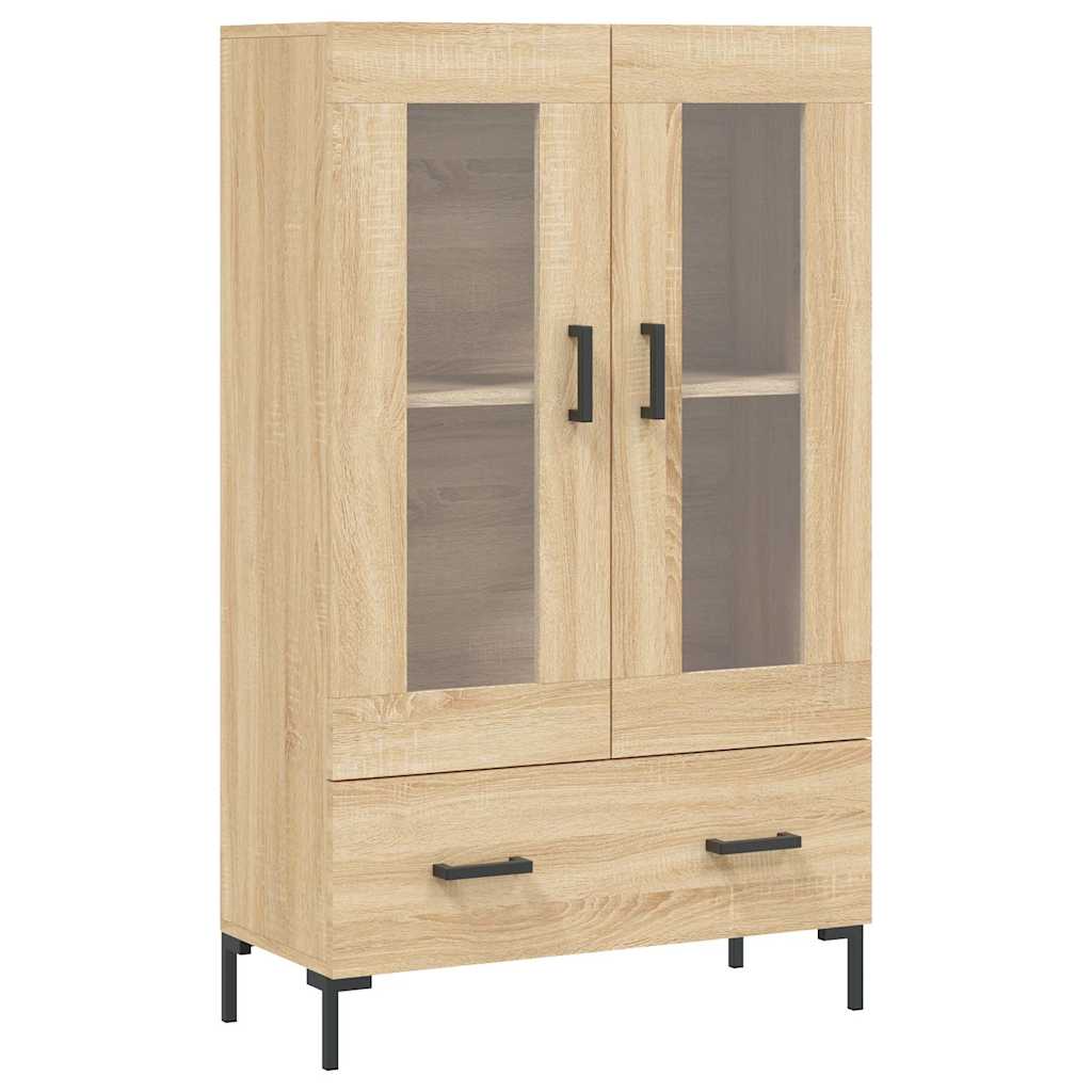 skab 69,5x31x115 cm konstrueret træ sonoma-eg