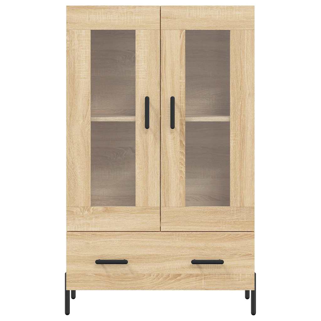 skab 69,5x31x115 cm konstrueret træ sonoma-eg