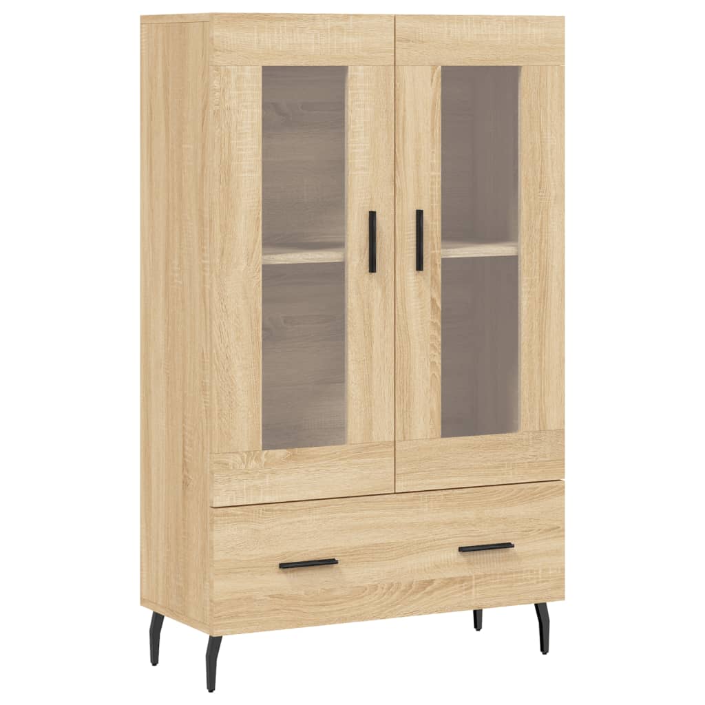 skab 69,5x31x115 cm konstrueret træ sonoma-eg