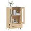 skab 69,5x31x115 cm konstrueret træ sonoma-eg