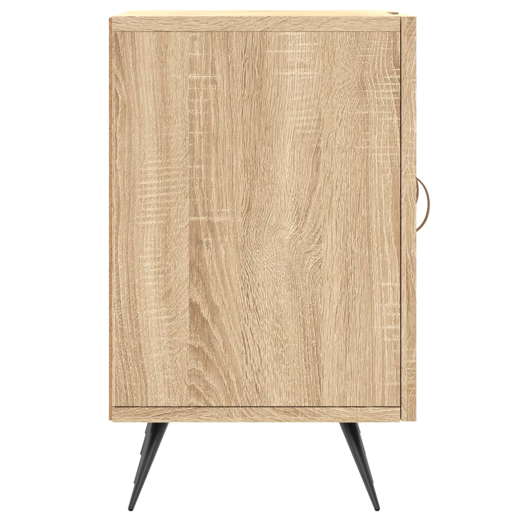 tv-bord 150x30x50 cm konstrueret træ sonoma-eg