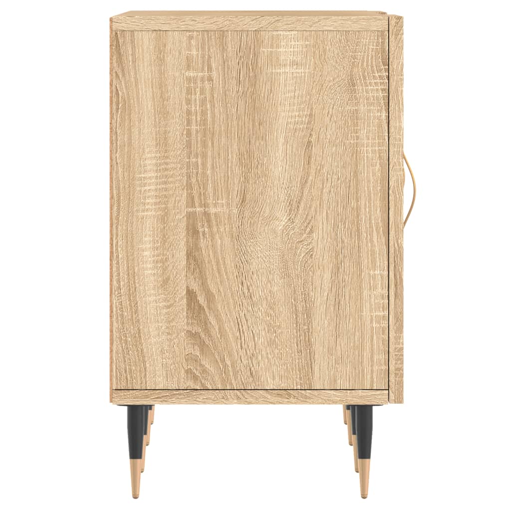tv-bord 150x30x50 cm konstrueret træ sonoma-eg