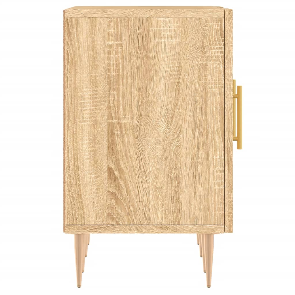 tv-bord 150x30x50 cm konstrueret træ sonoma-eg