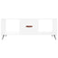 sofabord 102x50x40 cm konstrueret træ hvid