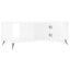 sofabord 102x50x40 cm konstrueret træ hvid