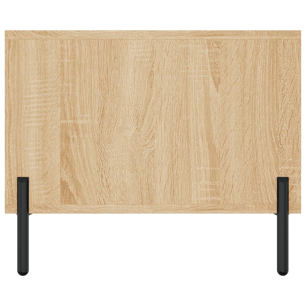 sofabord 102x50x40 cm konstrueret træ sonoma-eg