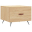 sofabord 50x50x40 cm konstrueret træ sonoma egetræsfarve