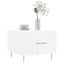 sofabord 50x50x40 cm konstrueret træ hvid