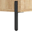 sofaborde 2 stk. 50x50x40 cm konstrueret træ sonoma-eg