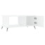 sofabord 90x50x40 cm konstrueret træ hvid
