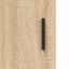 sofabord 90x50x40 cm konstrueret træ sonoma-eg