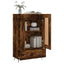 skab 69,5x31x115 cm konstrueret træ røget sonoma-eg