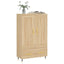 skab 69,5x31x115 cm konstrueret træ sonoma-eg
