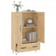 skab 69,5x31x115 cm konstrueret træ sonoma-eg