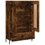 skab 69,5x31x115 cm konstrueret træ røget sonoma-eg