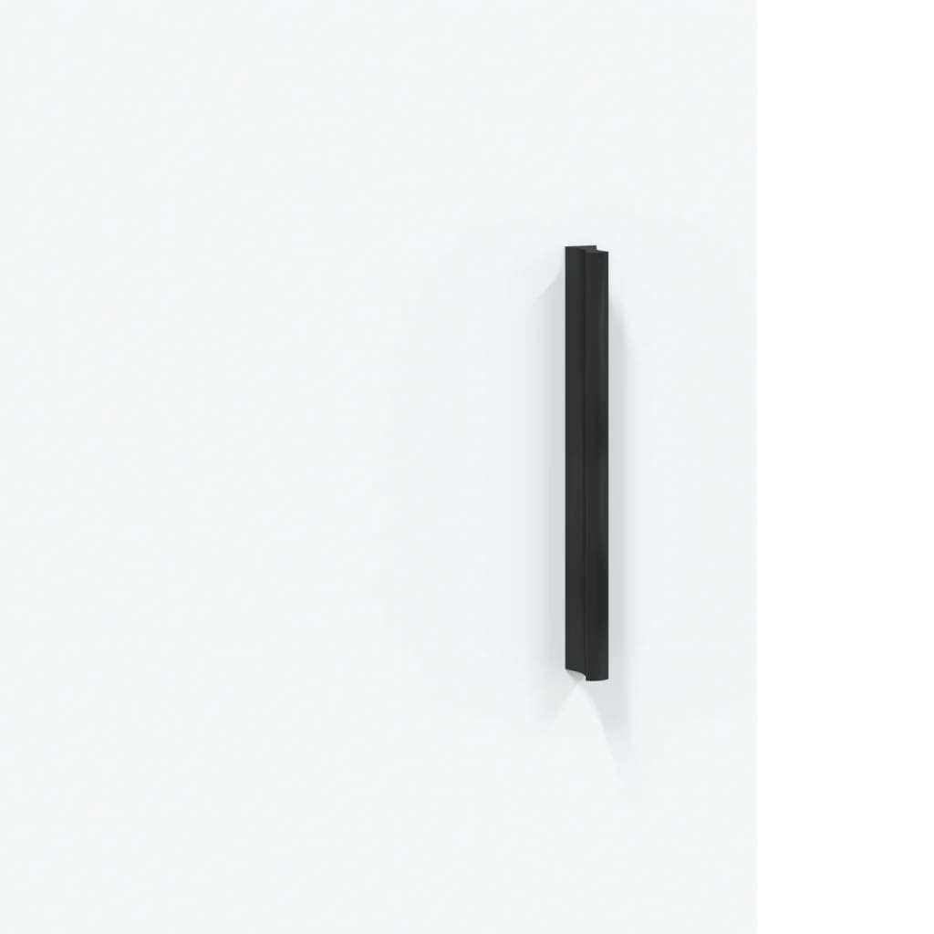 skab 69,5x31x115 cm konstrueret træ hvid