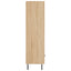 skab 69,5x31x115 cm konstrueret træ sonoma-eg