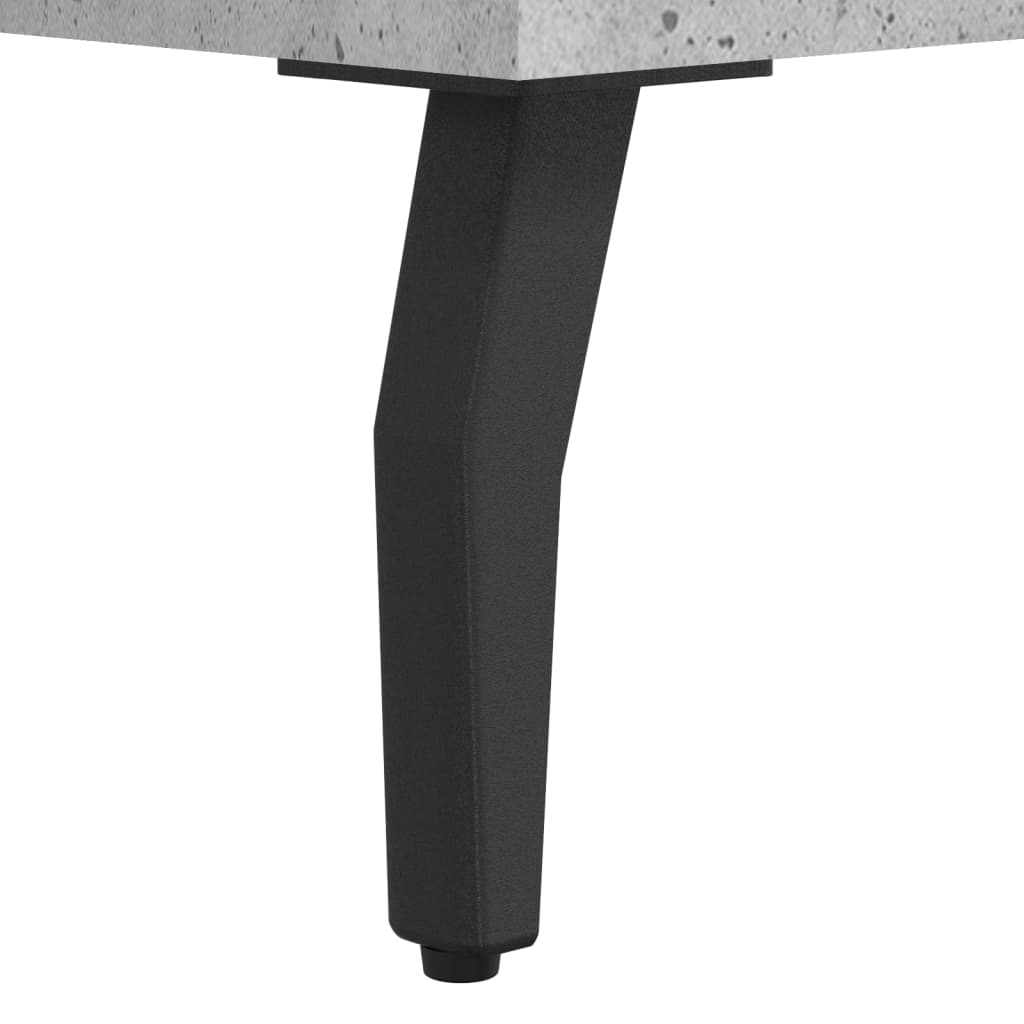skab 69,5x31x115 cm konstrueret træ betongrå