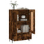 skab 69,5x31x115 cm konstrueret træ røget sonoma-eg