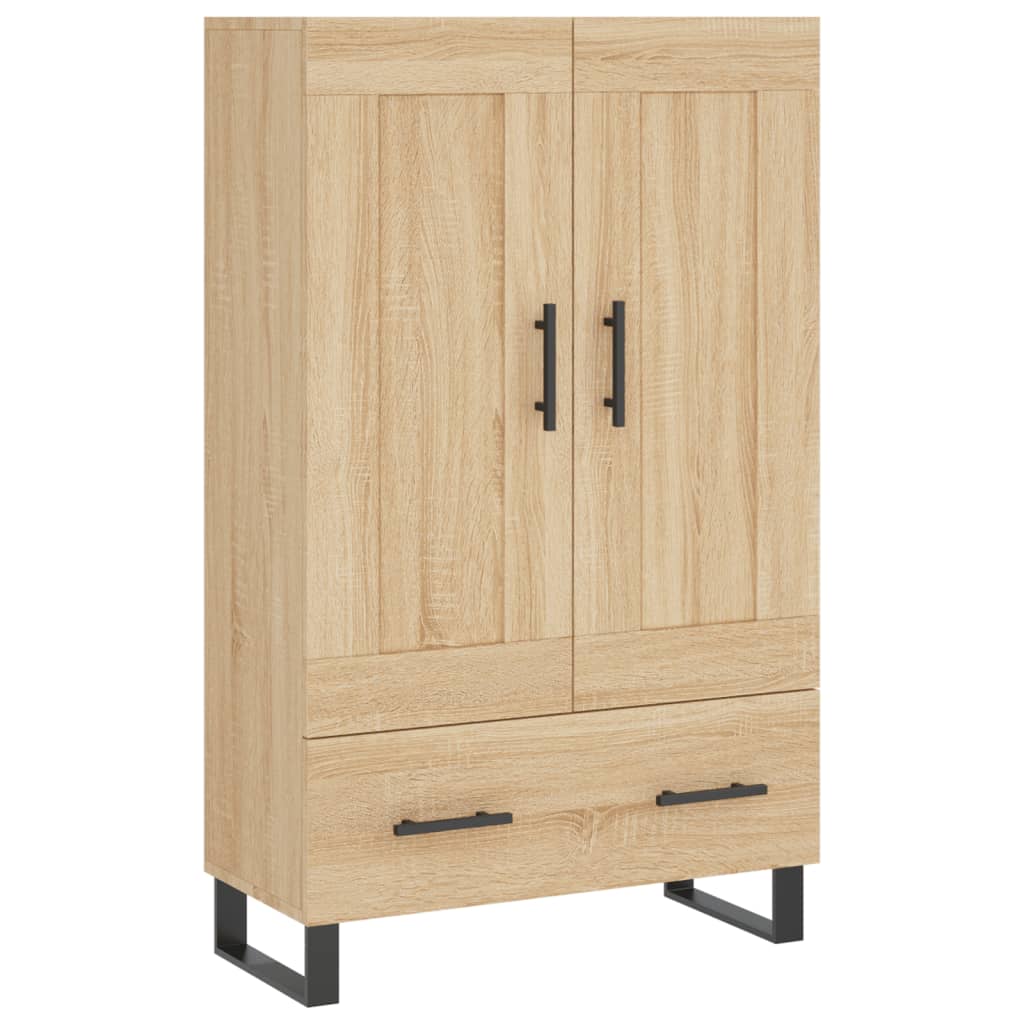 skab 69,5x31x115 cm konstrueret træ sonoma-eg