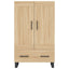 skab 69,5x31x115 cm konstrueret træ sonoma-eg
