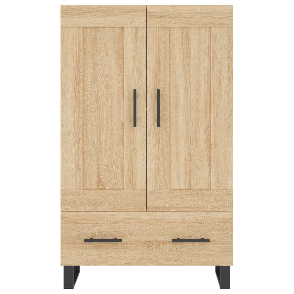 skab 69,5x31x115 cm konstrueret træ sonoma-eg