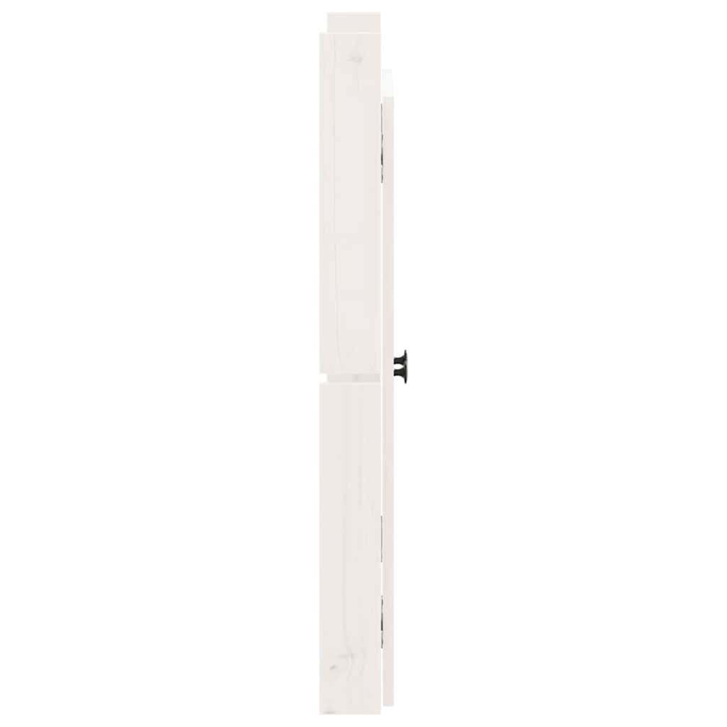 låger til udendørs køkkenskab MEPPEL 2 stk. 50x9x82 cm fyrretræ hvid