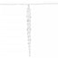 jule-istaplys 100 LED'er varm hvid 10 m akryl PVC