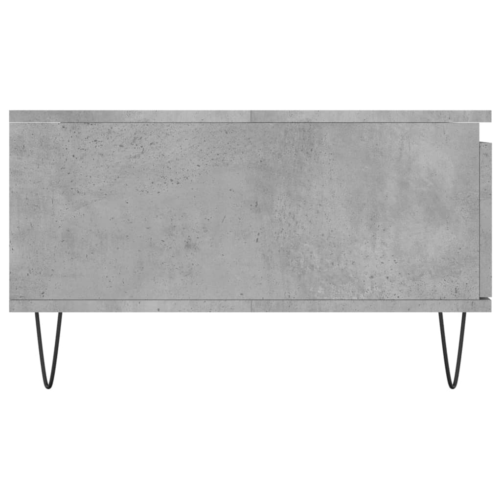sofabord 90x60x35 cm konstrueret træ betongrå