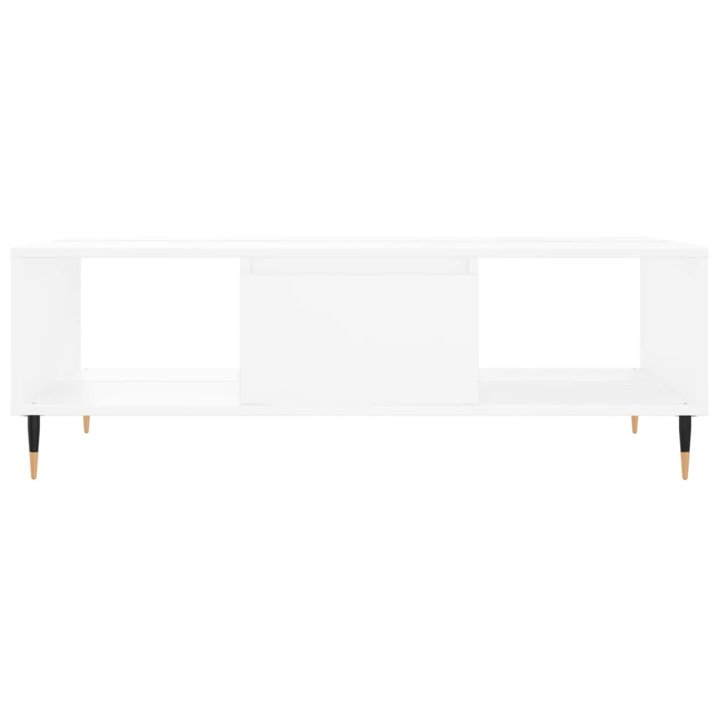 sofabord 104x60x35 cm konstrueret træ hvid