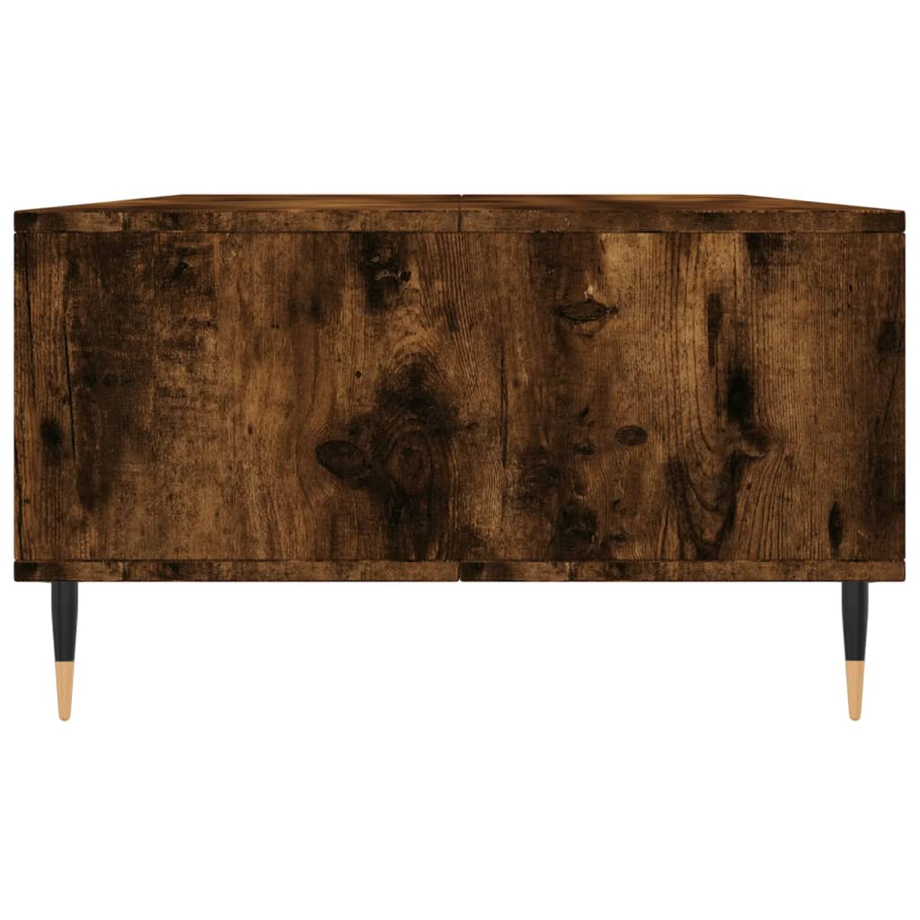 sofabord 104x60x35 cm konstrueret træ røget egetræsfarve