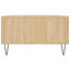 sofabord 104x60x35 cm konstrueret træ sonoma-eg