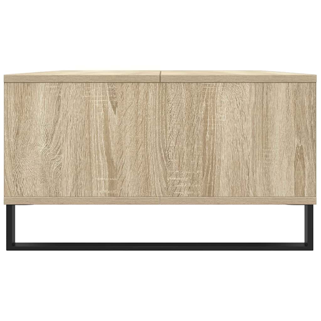 sofabord 104x60x35 cm konstrueret træ sonoma-eg