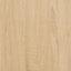 sofabord 104x60x35 cm konstrueret træ sonoma-eg